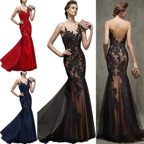 Elegantes spitzen abendkleid - elegantes, spitzen-abendkleid