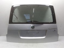 Skoda Roomster 5J Heckklappe LF7T diamantsilbermetallic mit Heckscheibe BJ2006