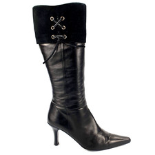 Clarks Kniestiefel schwarz