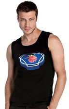 Scania LKW Logo Fun Auto Ärmellos T-Shirt Top Tank  Schwarz -2847 -SW