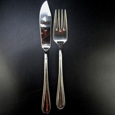 WMF Cromargan Fischbesteck wohl Serie Koblenz Edelstahl Fischmesser Fischgabel