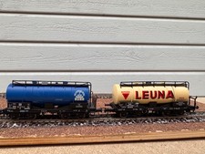 2 Kesselwagen H0 Brawa , "Leuna"+"Buna"