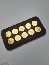 Vergoldete medaillen - vergoldete,