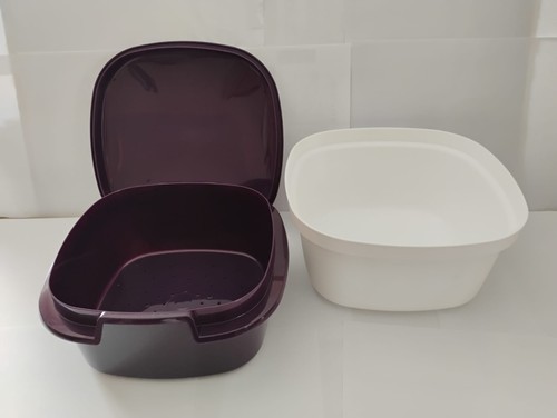 Tupperware sieb servierer mit - tupperware,