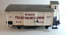 LGB Spur G 42262 Feldschlösschen Brauerei Clubwagen siehe Foto in OVP PK2413