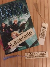 Lesezeichen Holz mit Quaste