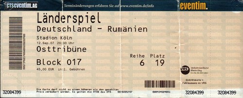 Ticket eintrittskarte - ticket, /