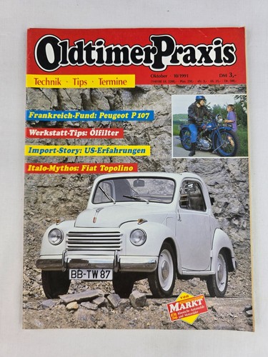 Oldtimer praxis heft oktober - praxis,