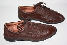 CLIF Schnürderby weiches bequemes Leder braun Gr. 39 sehr guter Zustand