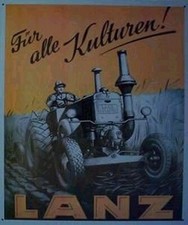 Altes Reklame Blechschild