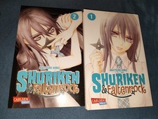 Shuriken und Faltenrock, Action-Manga, Bände 1 - 2 im Komplettset, Top Zustand