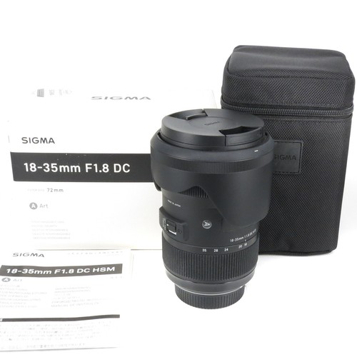 Sigma art 35mm dc - sigma, f1.8