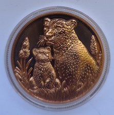 1 Oz Kupfer Münze 999 Leopard