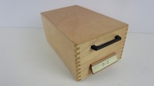 HAN Holz Karteikasten A7 quer