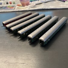 Trix 15444 Schnellzugwagen Set 6-Tlg Spur N Epoche III In OVP Guter Zustand Top