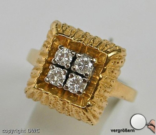 Ring mit brillant brillanten - mit,