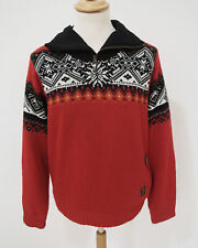 Island Norweger Windstopper Strick Pullover Größe S Herren K298