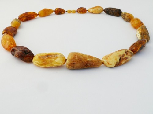 Bernsteinkette collier länge - bernsteinkette,