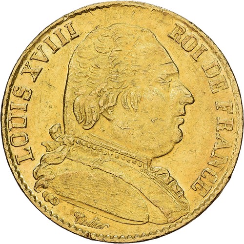 Frankreich louis xviii - louis, 20