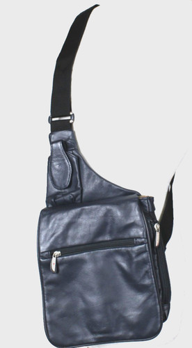 Travelon leder bag tasche - leder, bag,tasche