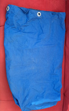 Seesack DDR 60 er Jahre groß 80 * 50 cm robust blau