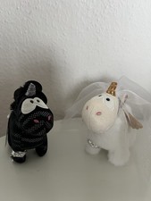 Stofftiere einhorn brautpaar - einhorn,