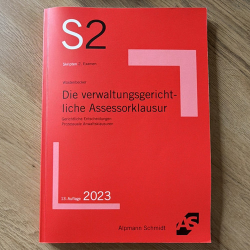 Alpmann schmidt examen s2 - schmidt,