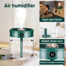 Luftbefeuchter Pflanzen Humidifier Ultraleise mit Feuchtigkeitsanzeige 2000ml