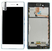 Original Sony Xperia Z3+ E6553 Display LCD Rahmen Gehäuse Weiß Silber