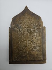 Alte große Ikone Bronze