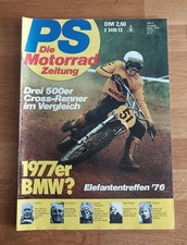 PS 03/1976 Moto Guzzi 750 S 3 - Krauser-BMW R75/6 - Motocrossmaschinen