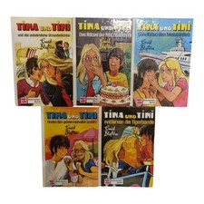 5x TINA und TINI Abenteuer-Geschichten von Enid Blyton Buch Band 1 3 7 Hardcover