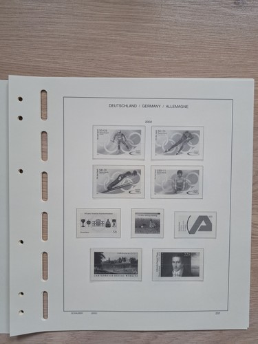 Schaubek falzlos kompl - ++, kompl.brd