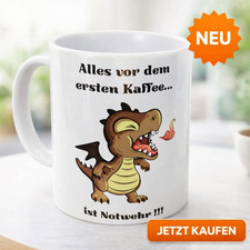 Tasse mit Namen bedruckt