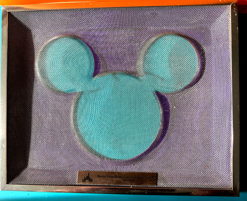 Disney pin metallgeflecht - disney,