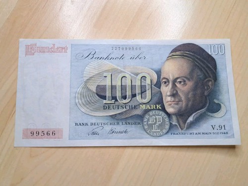 100 1948 bank - 100, dm