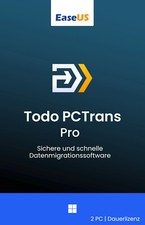 EaseUS ToDo PCTrans Professional 2 PCs Dauerlizenz mit Updates ESD-Key per eMail