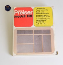 Preiser 1:87 - Feuerwehr Bausatz, Umbausatz FW - Fahrzeug Art.-Nr. 1011 - AP 555