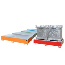 Auffangwanne m. Gitterrost / 2