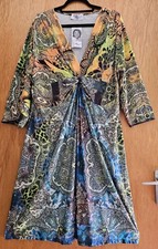 NEU - Manou Lenz - Kleid - Gr. 50 -  Jabotkleid Paisley Royal - Toller Schnitt