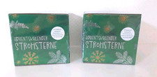 Adventskalender strohsterne - adventskalender,