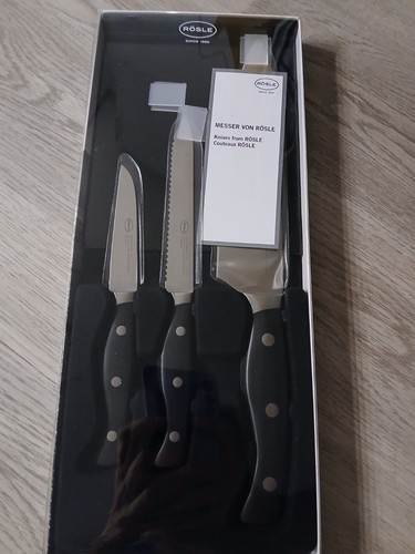 Rösle pura messerset tlg - messerset, 3-tlg.