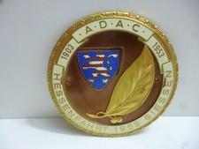 ADAC 1903-1953 HESSENFAHRT 1953 GIESSEN Email Auto Plakette rar