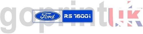 Ford escort mk3 rs1600i - ford,