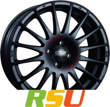OZ Superturismo GT mattschwarz