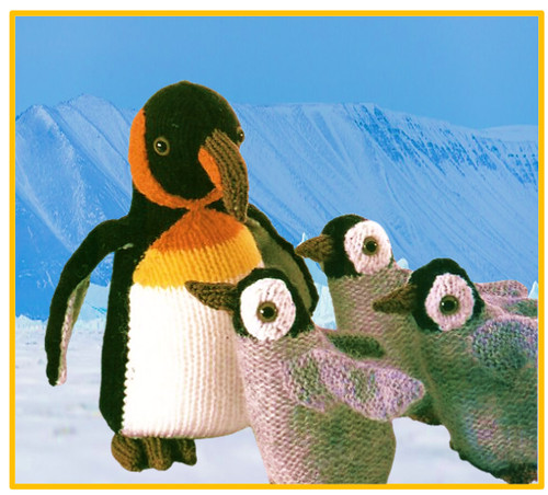 Strickanleitung pinguin - strickanleitung,