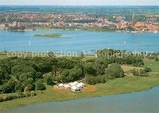 Schleswig Schlei Wikinger Museum Haithabu Blick vom Haddebyer Noor auf Schleswig
