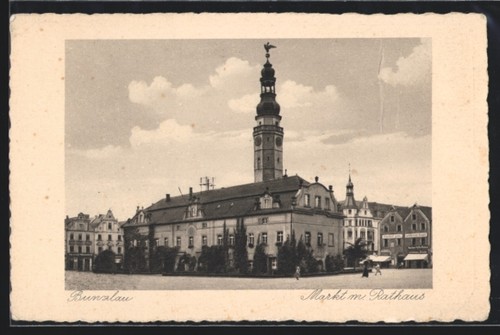 Bunzlau markt mit - bunzlau,,