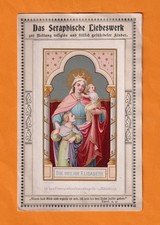 Andachtsbild Heilige Elisabeth