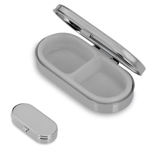 Pillendose oval fächer - 2,